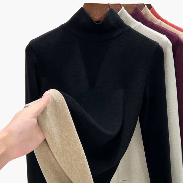 Maglione da Donna a Collo Alto in Maglia | Altivaro