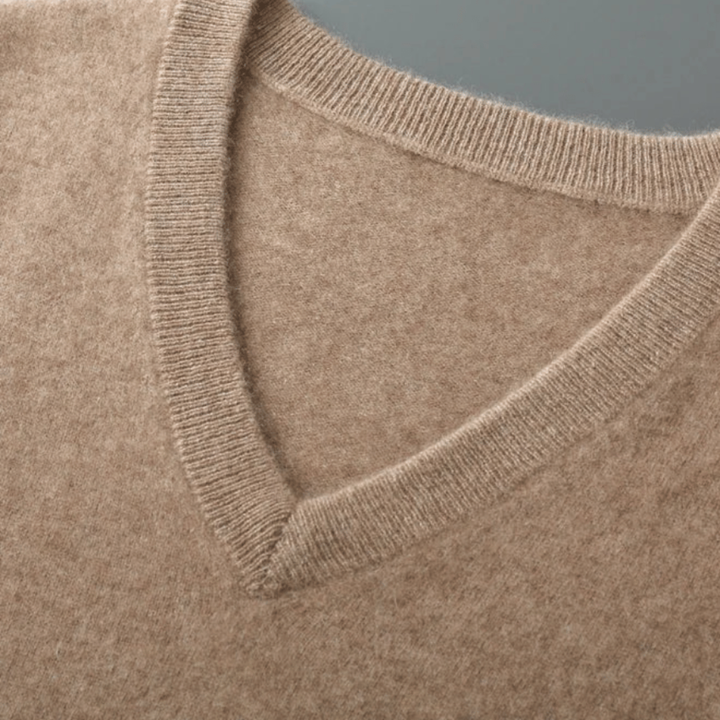 Kaschmirweste mit V-Ausschnitt für Herren | Altivaro