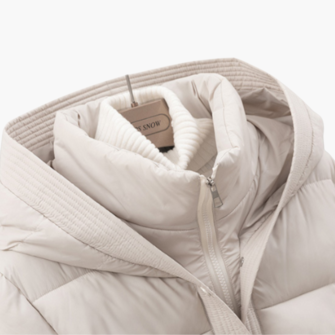Piumino Donna Invernale con Cintura e Cappuccio | Altivaro