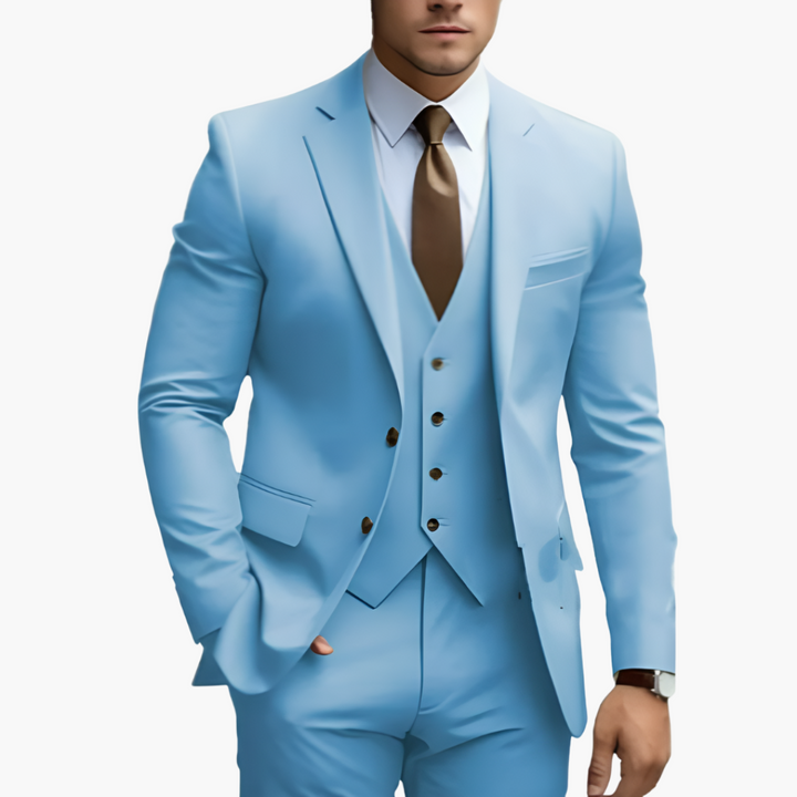 Completo Uomo Elegante con Giacca, Gilet e Pantaloni | Altivaro