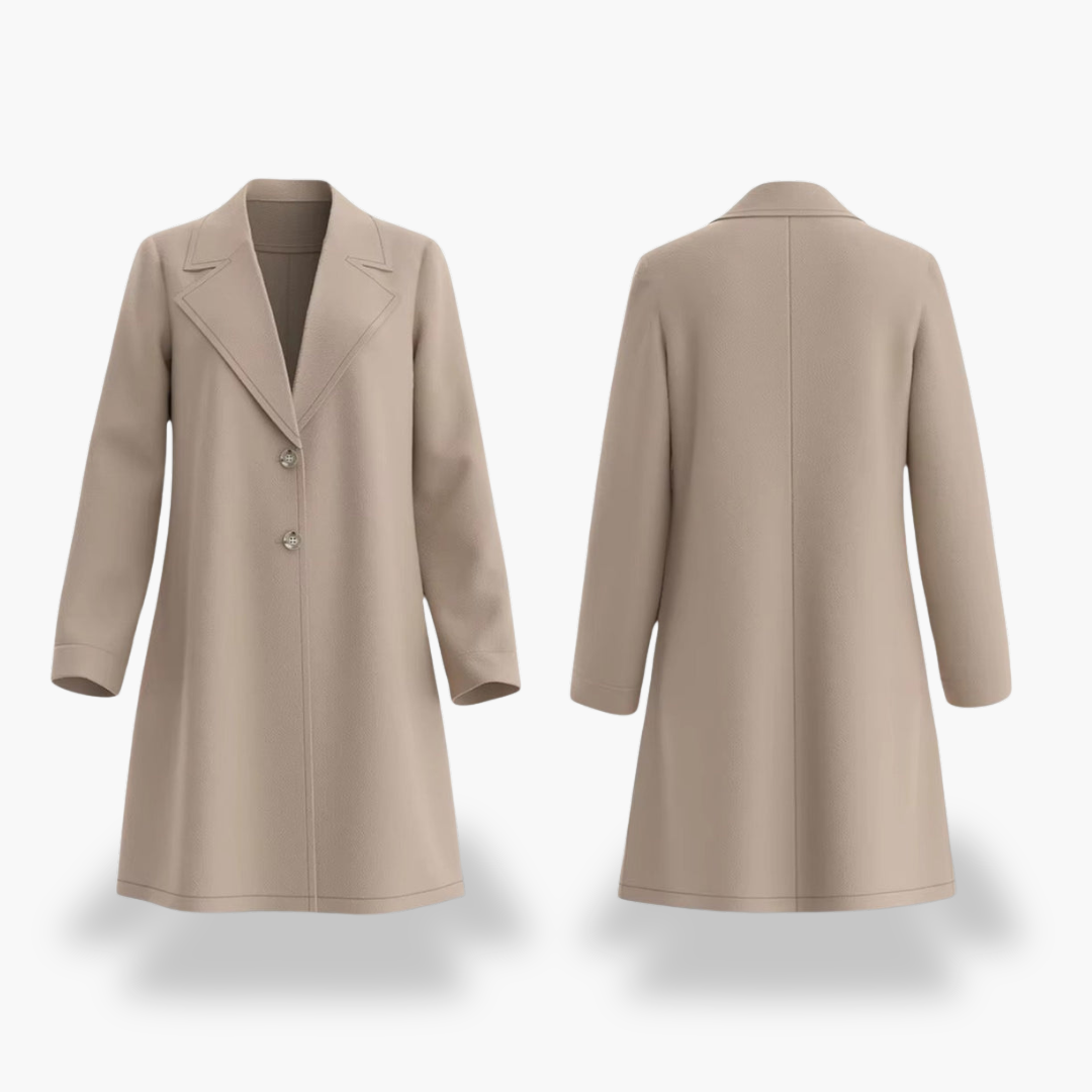 Cappotto Donna Elegante in Lana Lunga | Altivaro