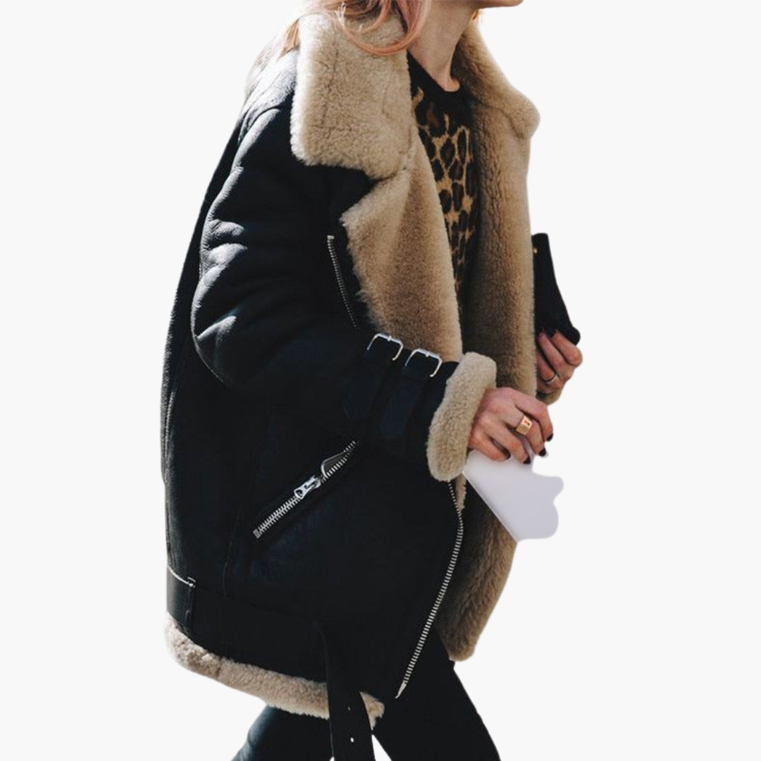 Giacca Invernale Donna Oversize con Zip | Altivaro