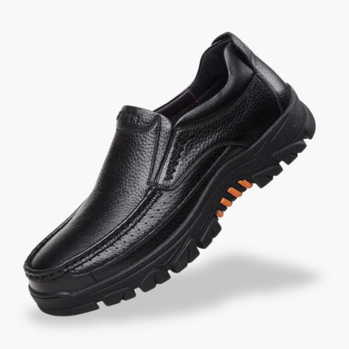 Scarpe Uomo Ortopediche Pelle Slip-On Casual | Altivaro