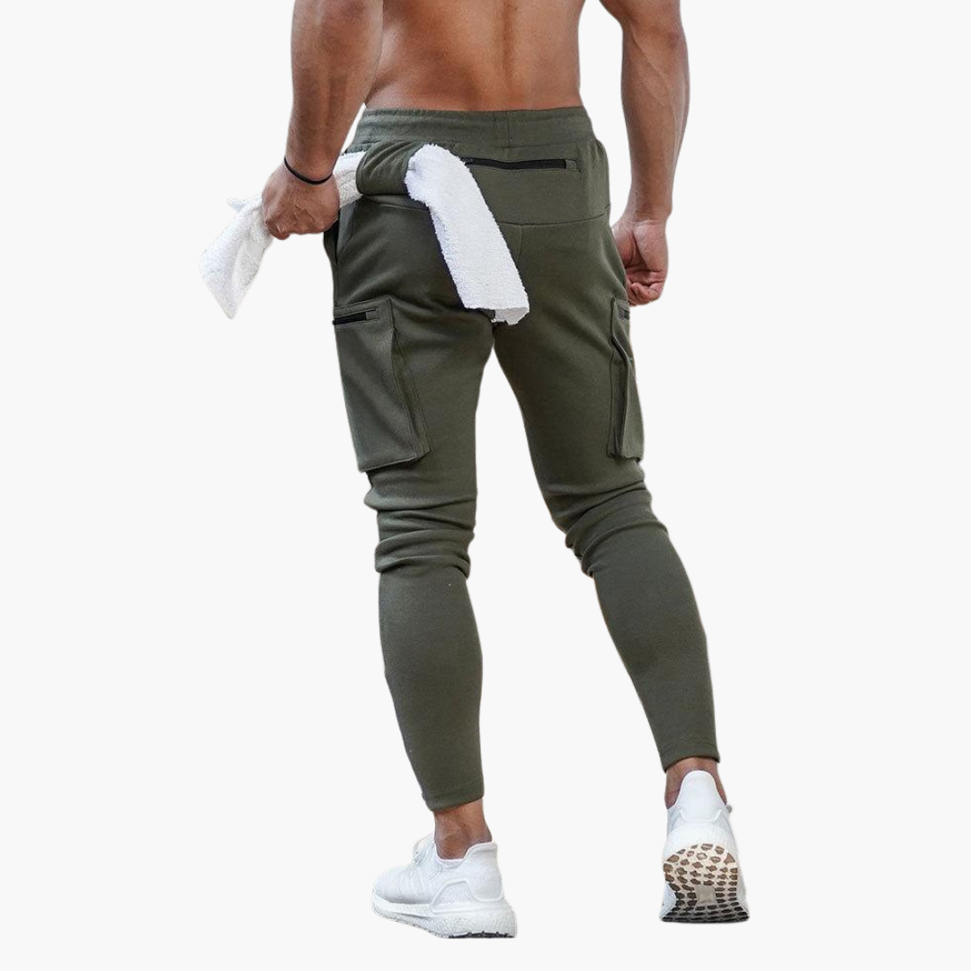 Pantaloni Tuta Uomo Camo Slim Fit Jogger Cargo | Altivaro