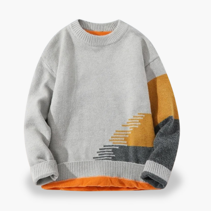 Maglione Colorato con Collo Girocollo per Donna | Altivaro
