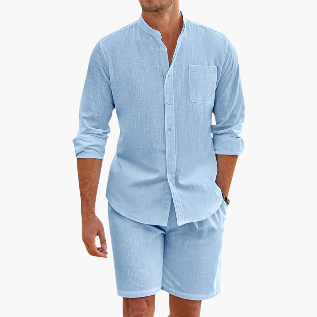 Shorts and Shirt Men in Polyester | Altivaro
