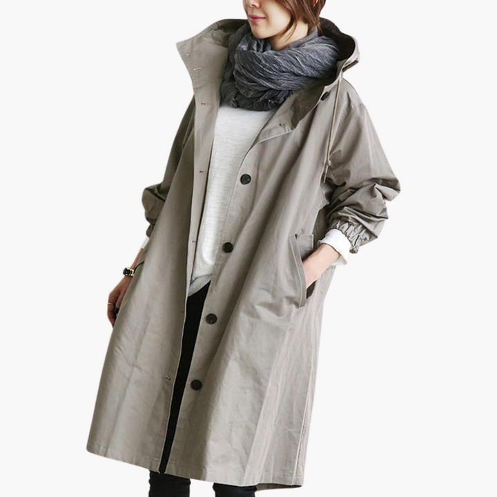 Trench Coat Lungo Donna Autunnale | Altivaro
