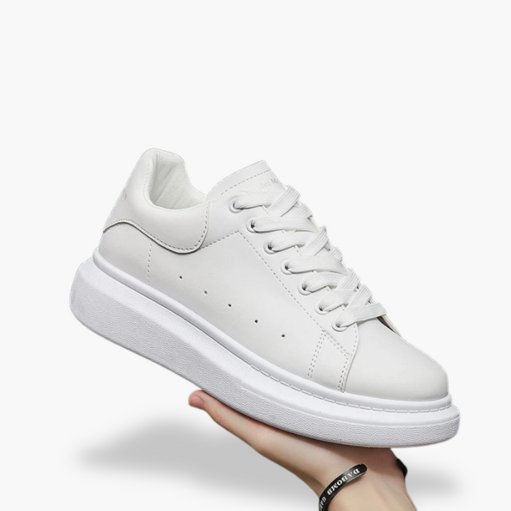 Sneakers Uomo Ortopediche Pelle Suola Spessa | Altivaro
