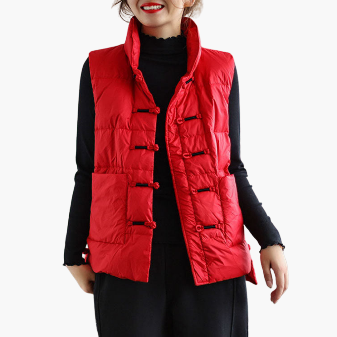 Piumino Donna Gilet Invernale Bottoni | Altivaro-Altivaro