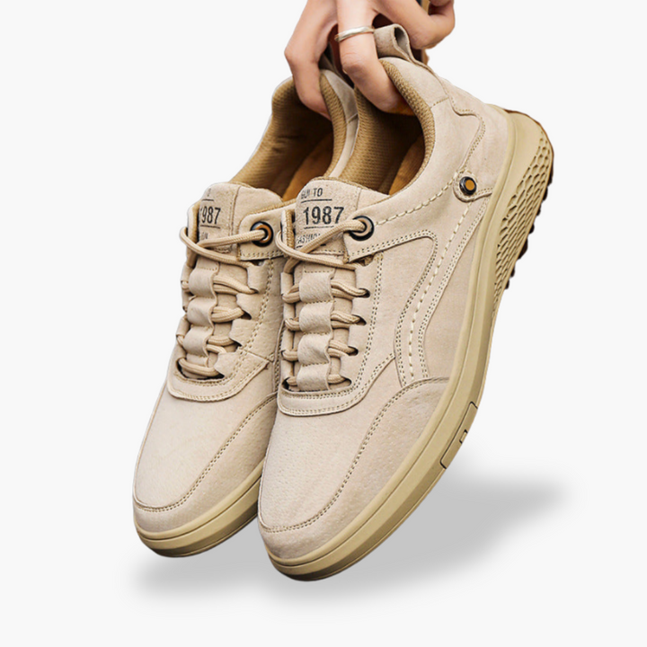 Sneakers Uomo Ortopediche in Camoscio Traspiranti Antiscivolo | Altivaro