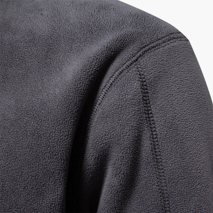 Men's Zip-Up Fleece Sweatshirt | Altivaro