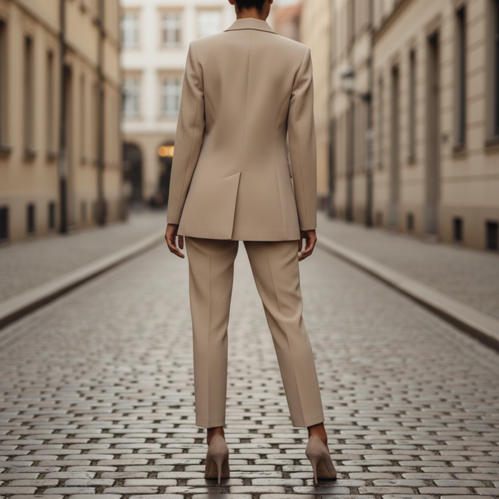 Elegante Damen Business-Hose Komplett aus Polyester | Altivaro