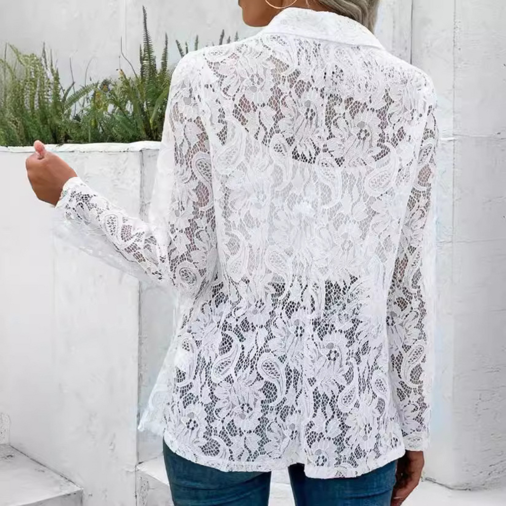 Donna Giacca Pizzo Manica 3/4 Elegante | Altivaro-Altivaro