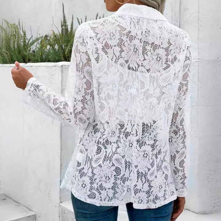 Donna Giacca Pizzo Manica 3/4 Elegante | Altivaro-Altivaro