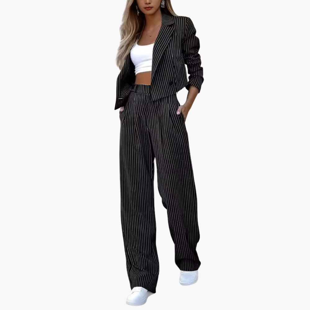 Completo Donna Tailleur Elegante Giacca Pantaloni | Altivaro-Altivaro