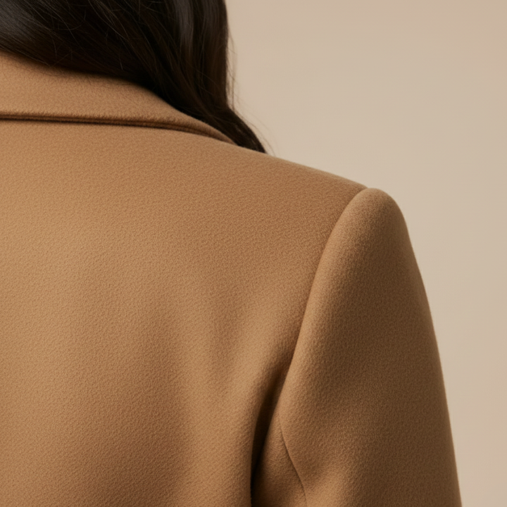 Langer Damenmantel Winter aus Wolle | Altivaro