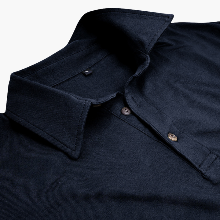 Polo Maniche Lunghe Slim Fit Uomo Altivaro | Altivaro-Altivaro