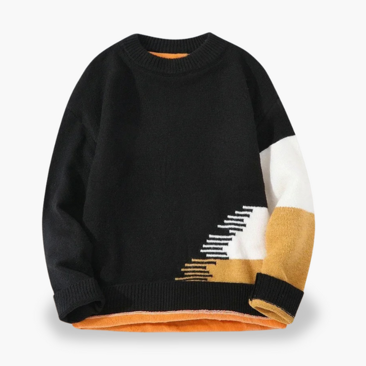 Maglione Colorato con Collo Girocollo per Donna | Altivaro
