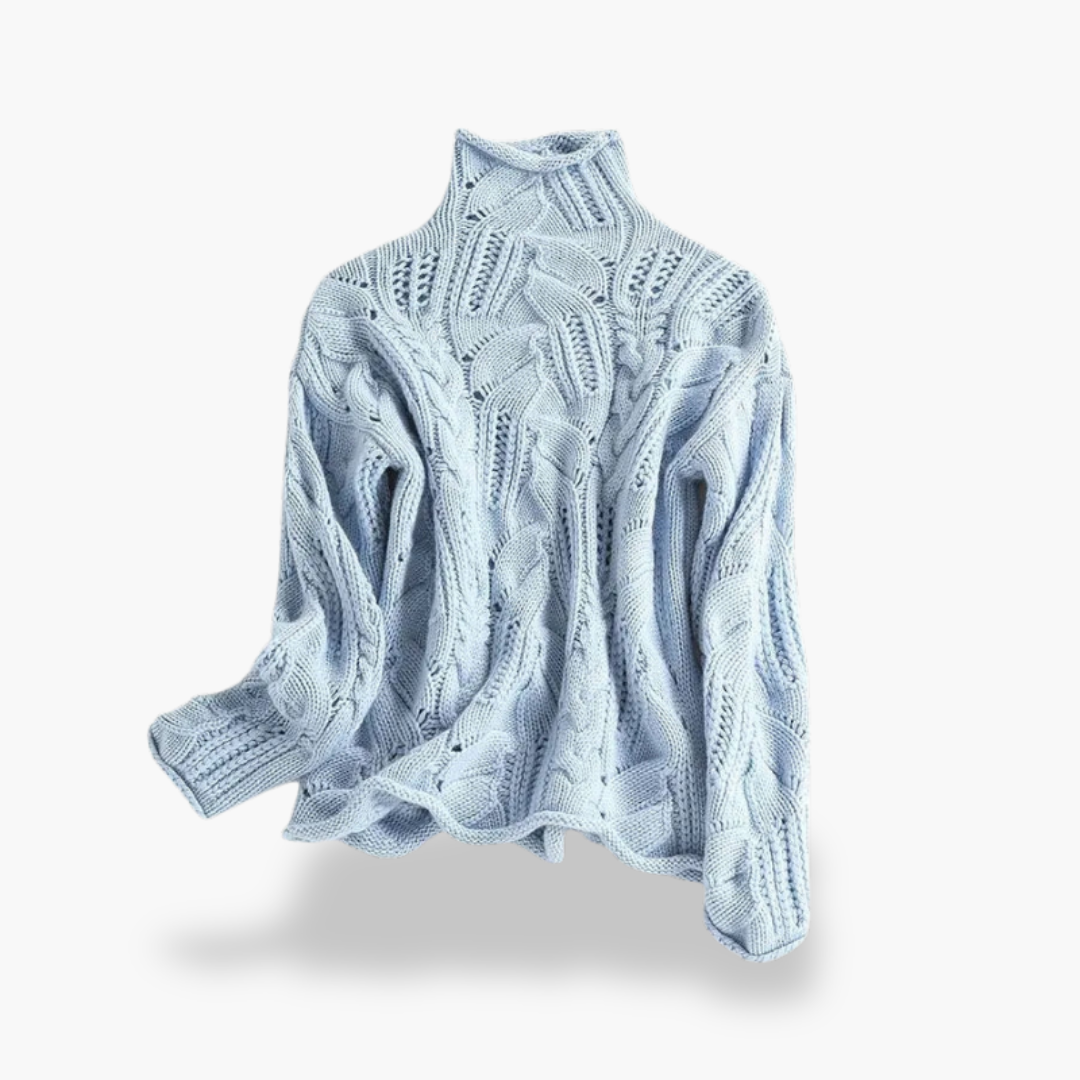 Maglione Donna Invernale Collo Alto Lana | Altivaro