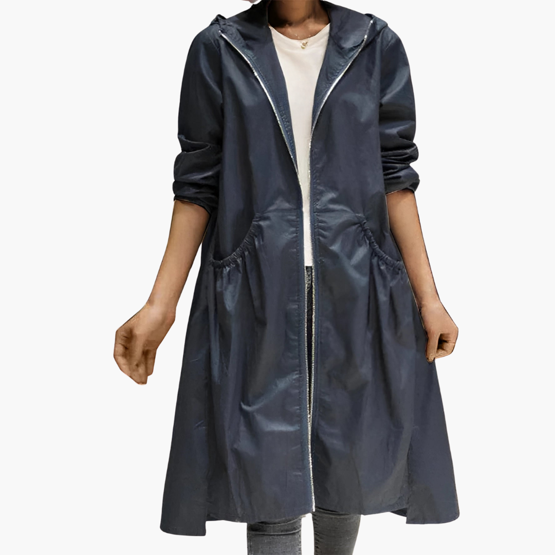Giacca Leggera Donna con Cappuccio Antivento Primaverile | Altivaro