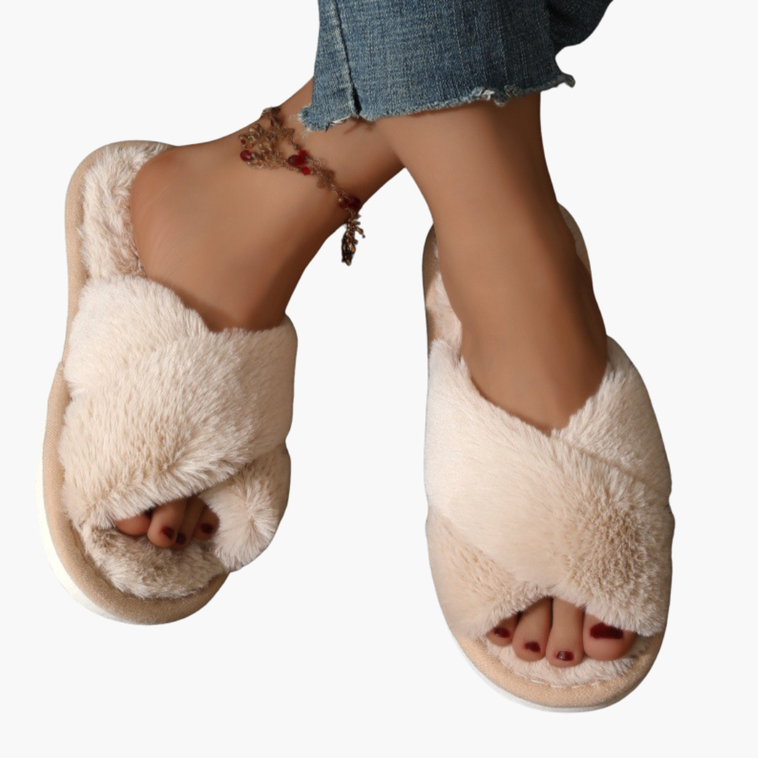 Women's Plush Orthopedic Non-slip Slippers | Altivaro