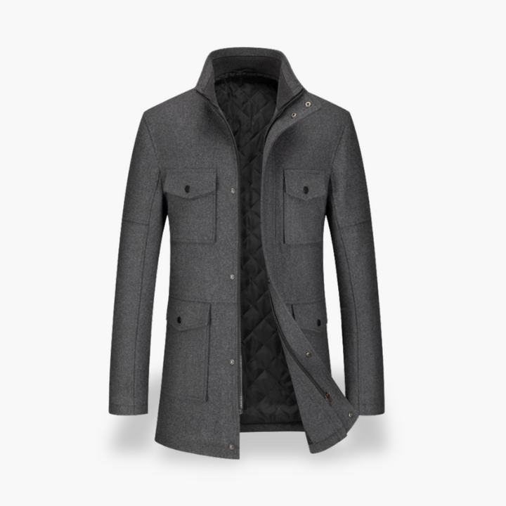 Cappotto Uomo Tasche Bottone | Altivaro