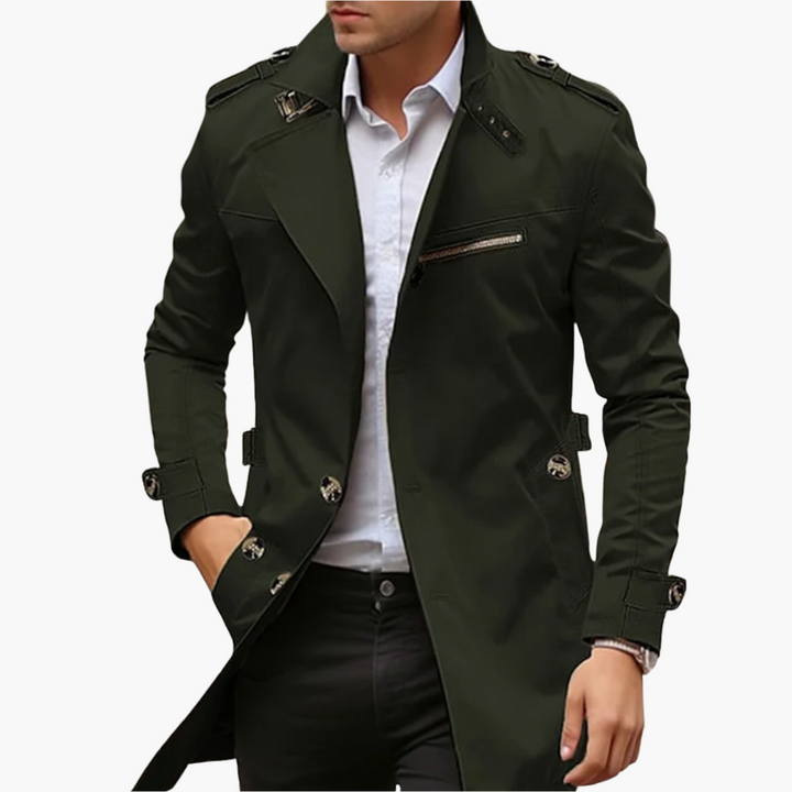 Trench Uomo con Bottoni | Altivaro