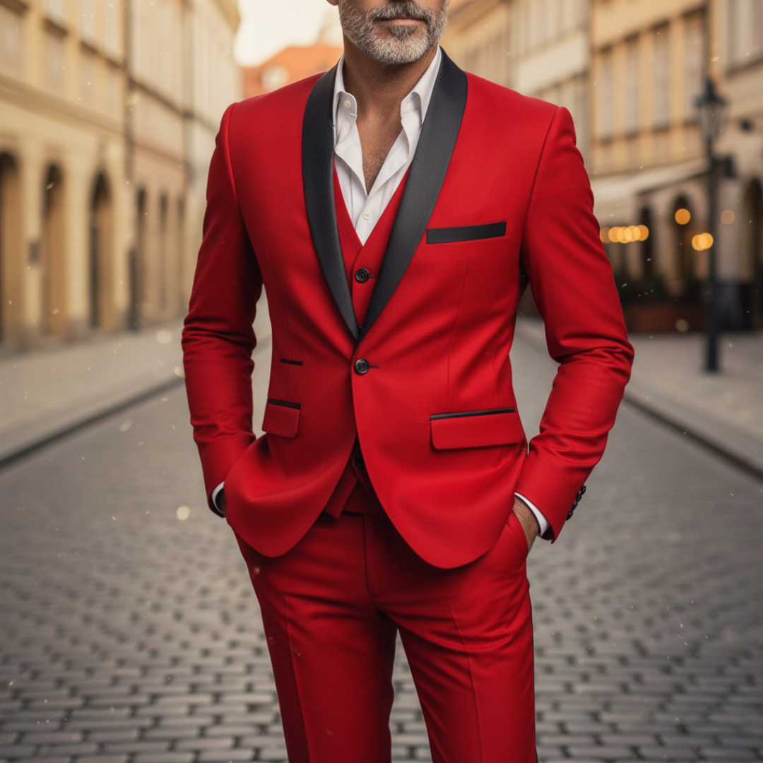 Abito da uomo in tessuto di poliestere | Altivaro