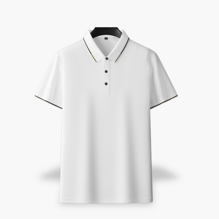 Polo Uomo Manica Corta Traspirante in Poliestere Estiva Elegante | Altivaro