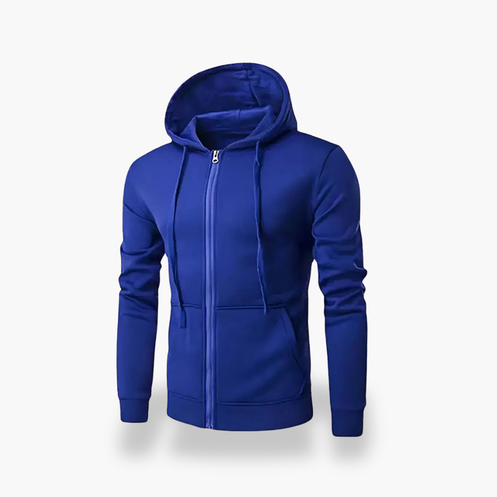 Men's Hoodie with Hood and Zip | Altivaro