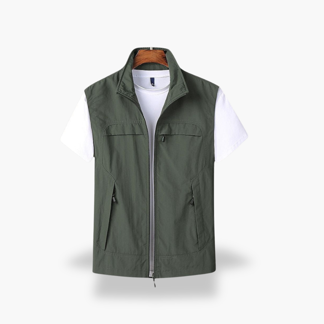 Gilet Smanicato Uomo Casual Multitasche | Altivaro-Altivaro