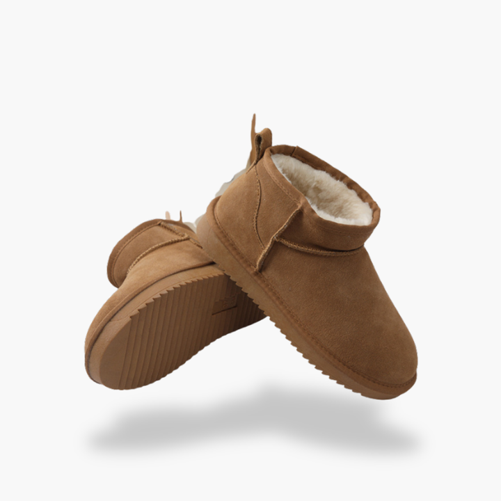 Women's Winter Orthopedic Ankle Boots in Suede Leather | Altivaro
