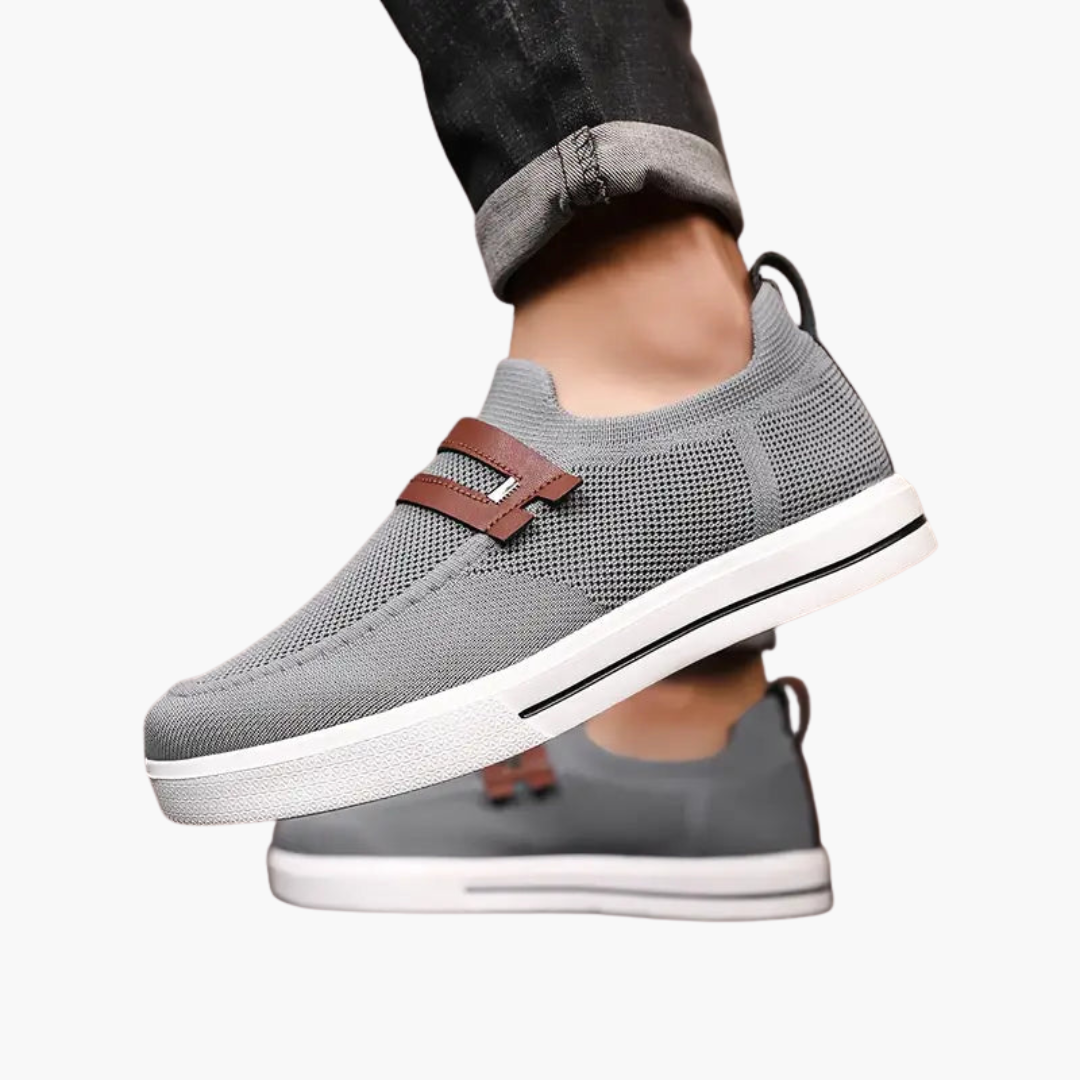 Scarpe Uomo Ortopediche Casual Tessuto Slip On | Altivaro