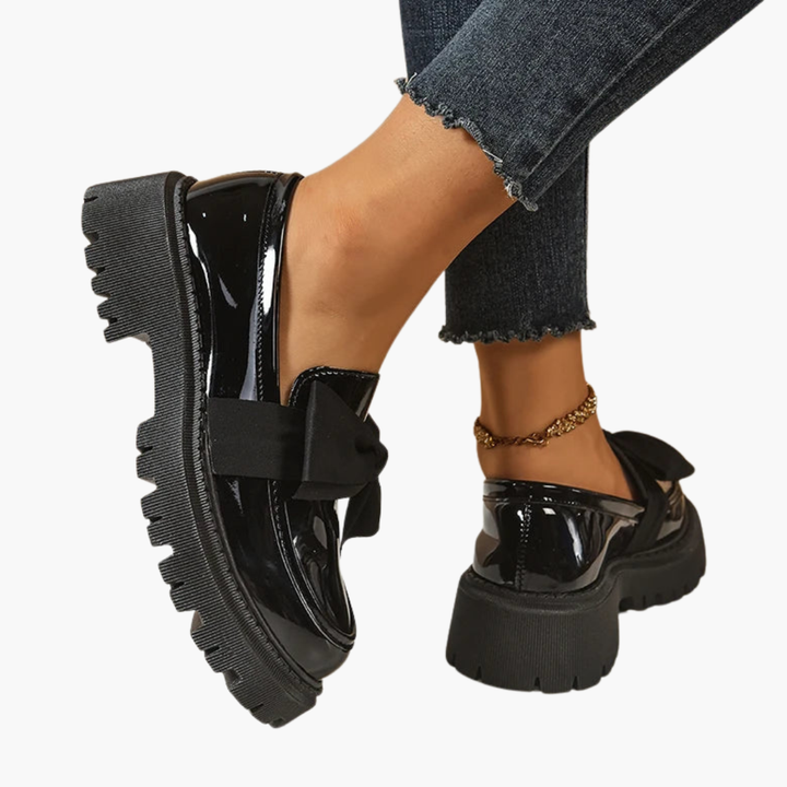 Women's Orthopedic Moccasins with Bow | Altivaro