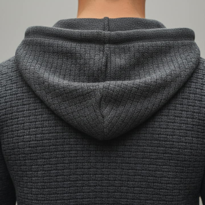 Herren Kapuzen-Sweatshirt mit Reißverschluss Polyester | Altivaro