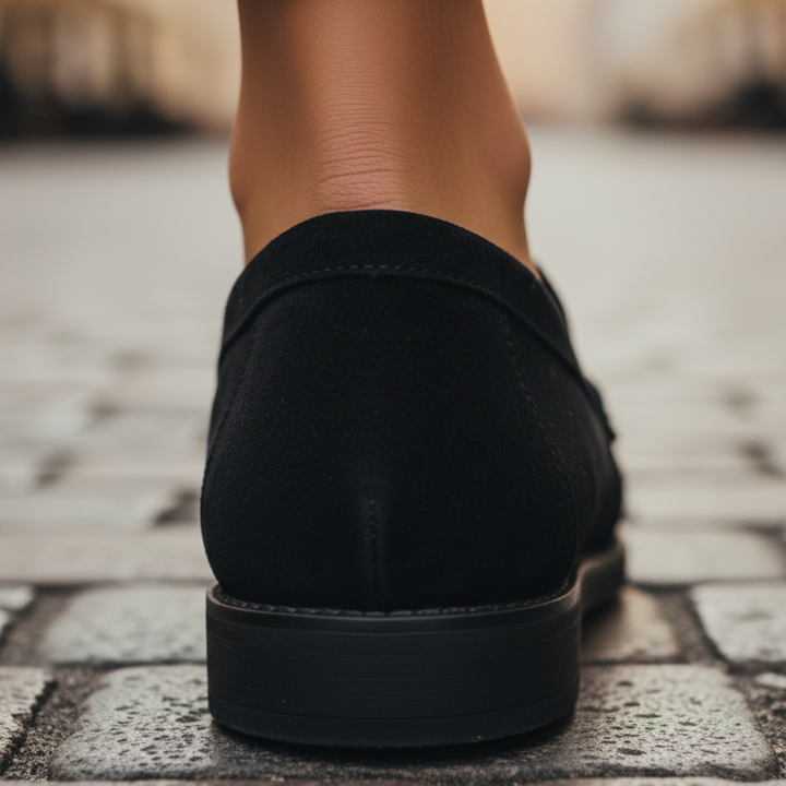 Orthopädische Mokassins Damen Geprägtes Leder | Altivaro