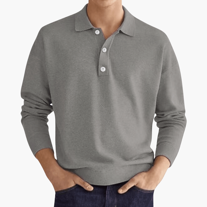 Maglia Polo Uomo a Maniche Lunghe | Altivaro