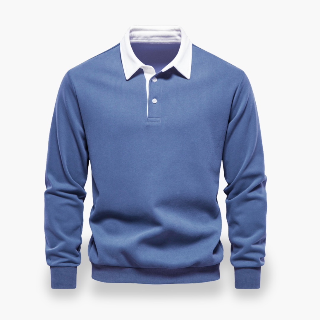 Men's Long Sleeve Polo Shirt | Altivaro