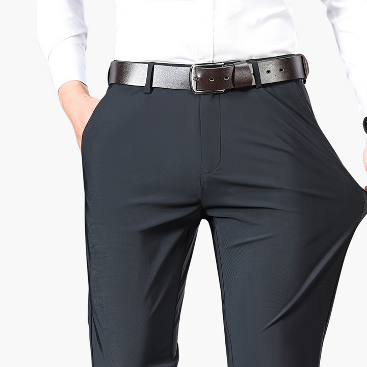 Pantaloni Uomo Eleganti in Tessuto Leggero | Altivaro