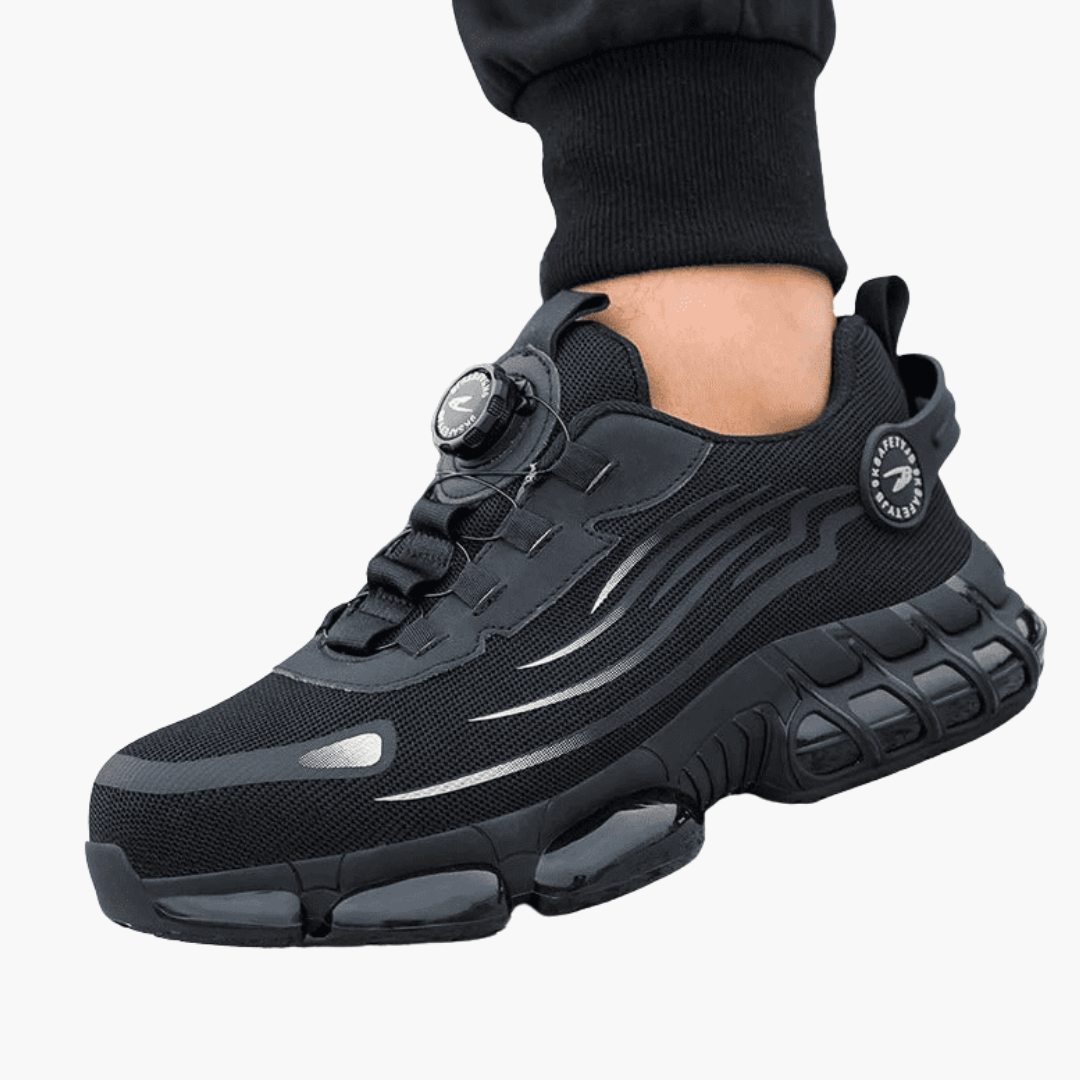 Scarpe Ortopediche Uomo Grigio Traspiranti Antinfortunistiche Ultraleggere | Altivaro-Altivaro
