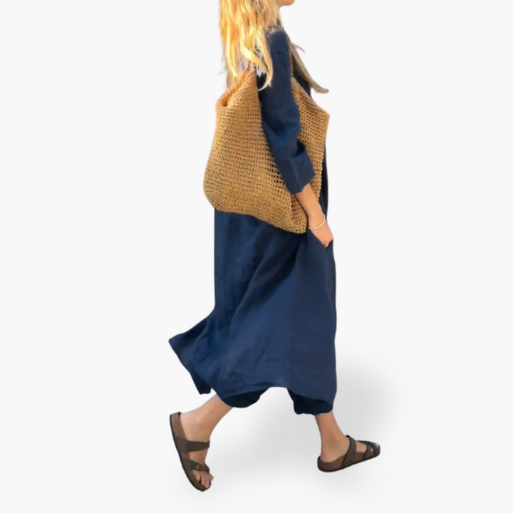 Camicia e Pantaloni in Lino Donna | Altivaro