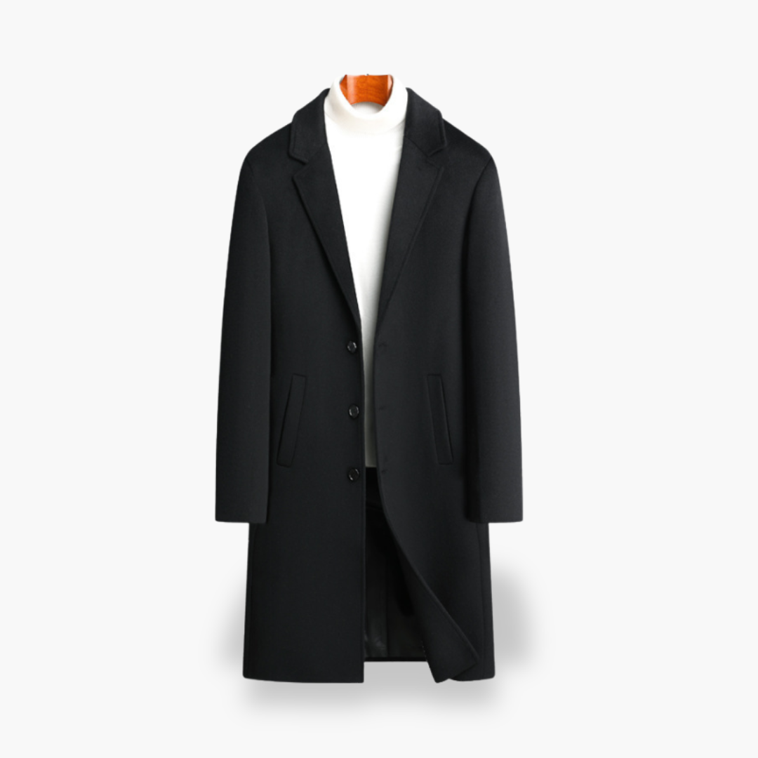 Cappotto Uomo Lana Classico Elegante Lungo | Altivaro