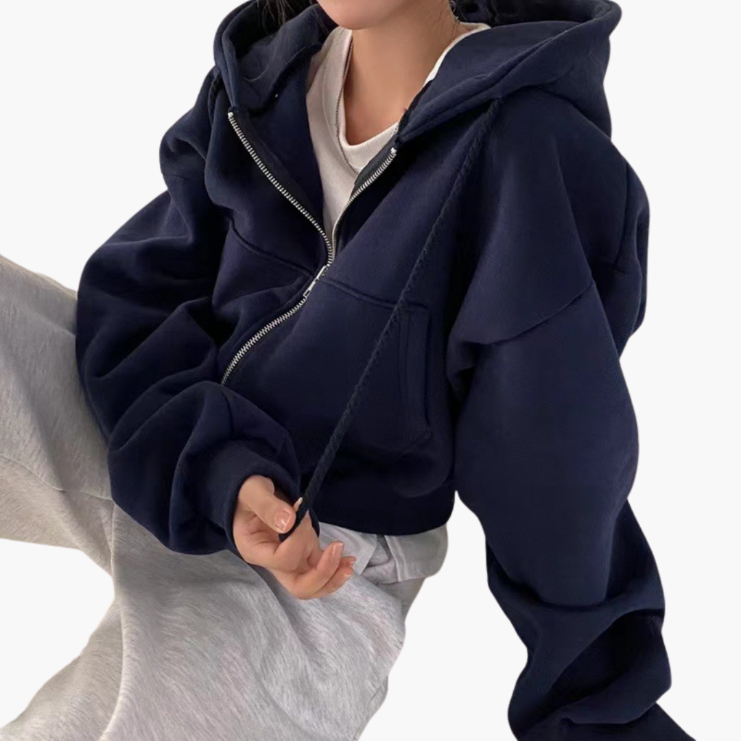 Hoodie with Hood and Zip for Women | Altivaro