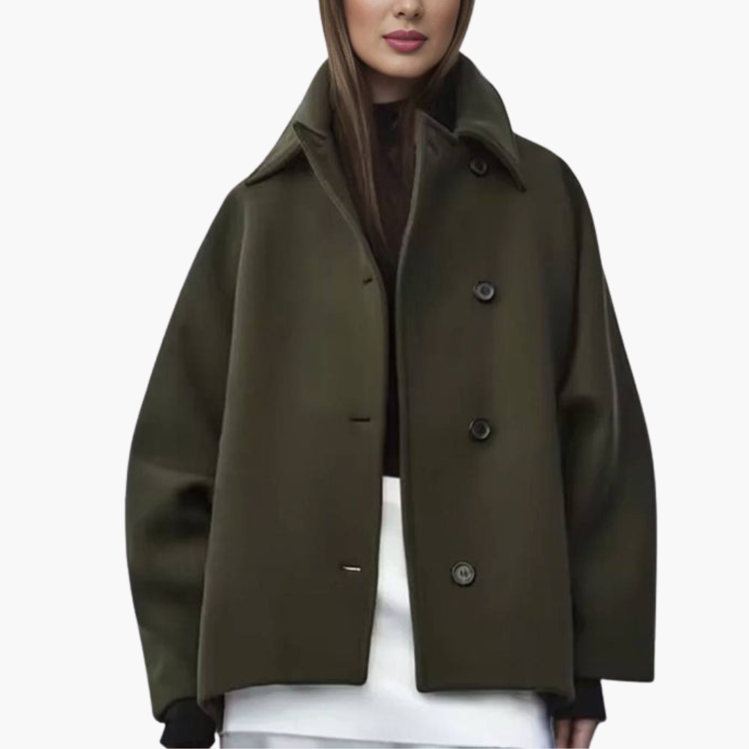 Cappotto Donna Lana con Bottoni | Altivaro