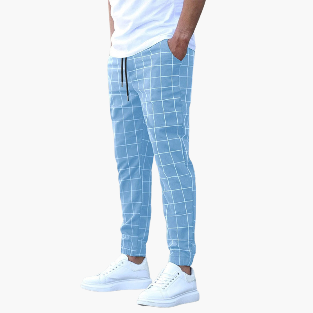 Pantaloni Casual Uomo a Quadri | Altivaro