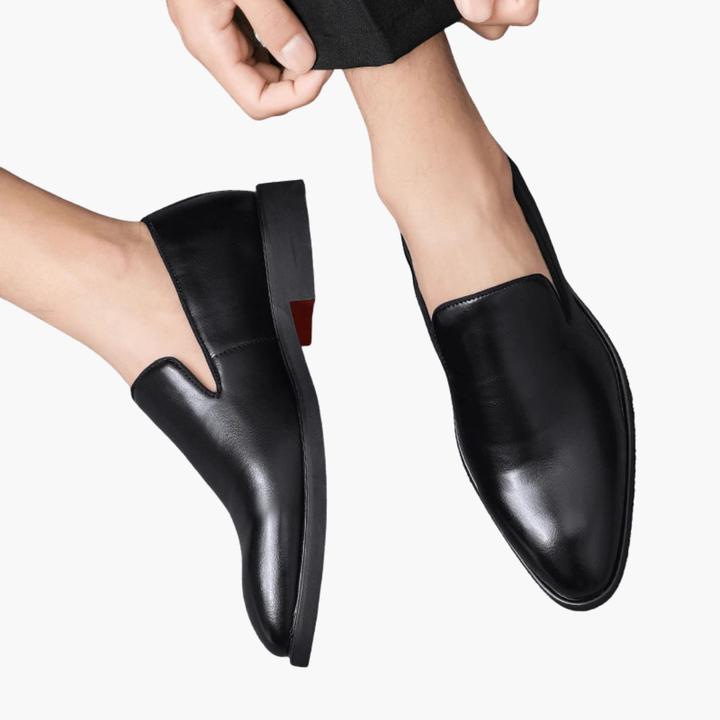 Scarpe Slip-On Ortopediche in Pelle Marrone e Nera per Uomo | Altivaro
