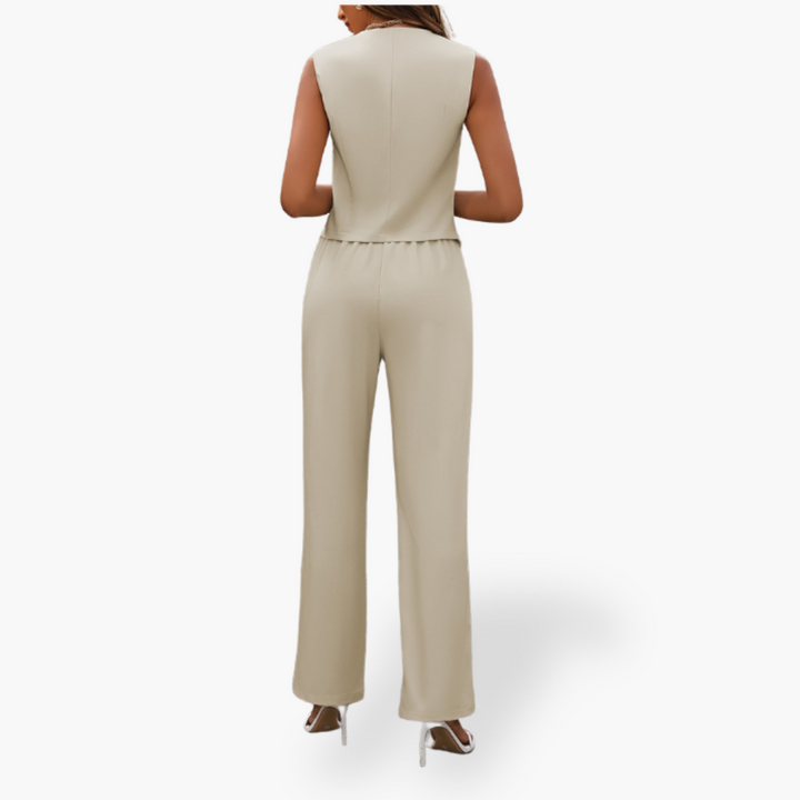 Completo Donna Gilet Pantaloni Elegante | Altivaro-Altivaro