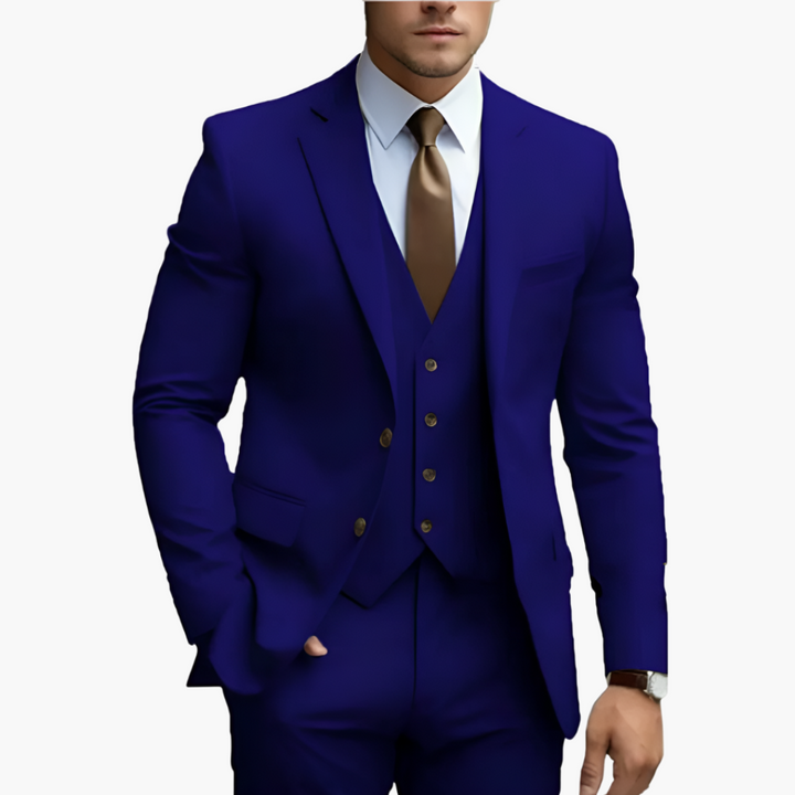 Completo Uomo Elegante con Giacca, Gilet e Pantaloni | Altivaro