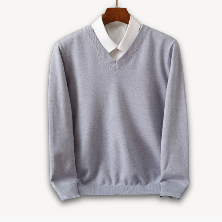 Maglione Scollo V Uomo Casual | Altivaro-Altivaro