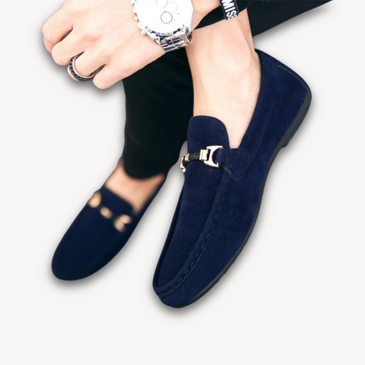 Mocassini Uomo Eleganti Neri Slip On | Altivaro-Altivaro